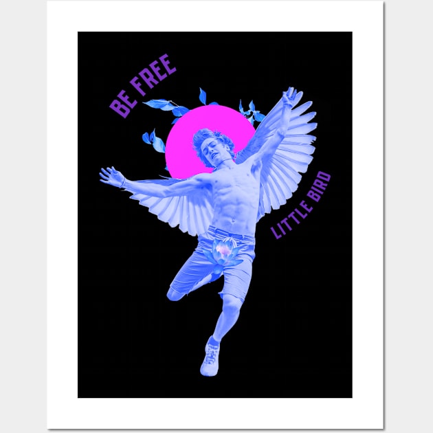 Be Free Little Bird! Wall Art by MinistryofTee